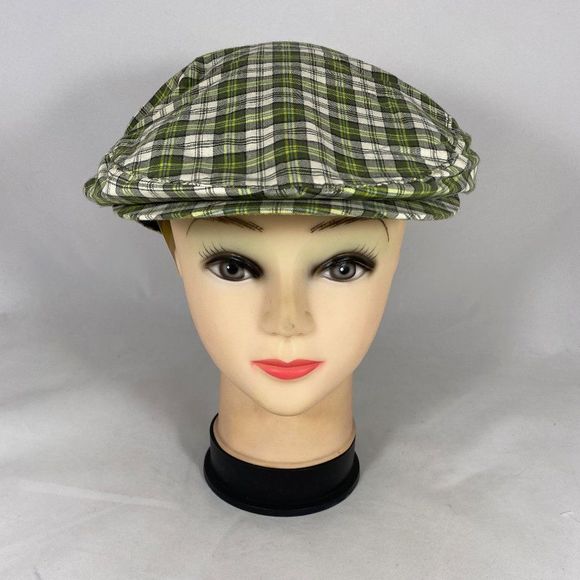 Woolrich Other - Woolrich Driving cap Flat Hat cotton Plaid NWT